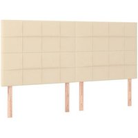 Cabeceros de Tela 90x5x78/88 cm (4 unidades)