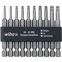 Juego de 10 Brocas Torx Wiha 7045BE 70mm