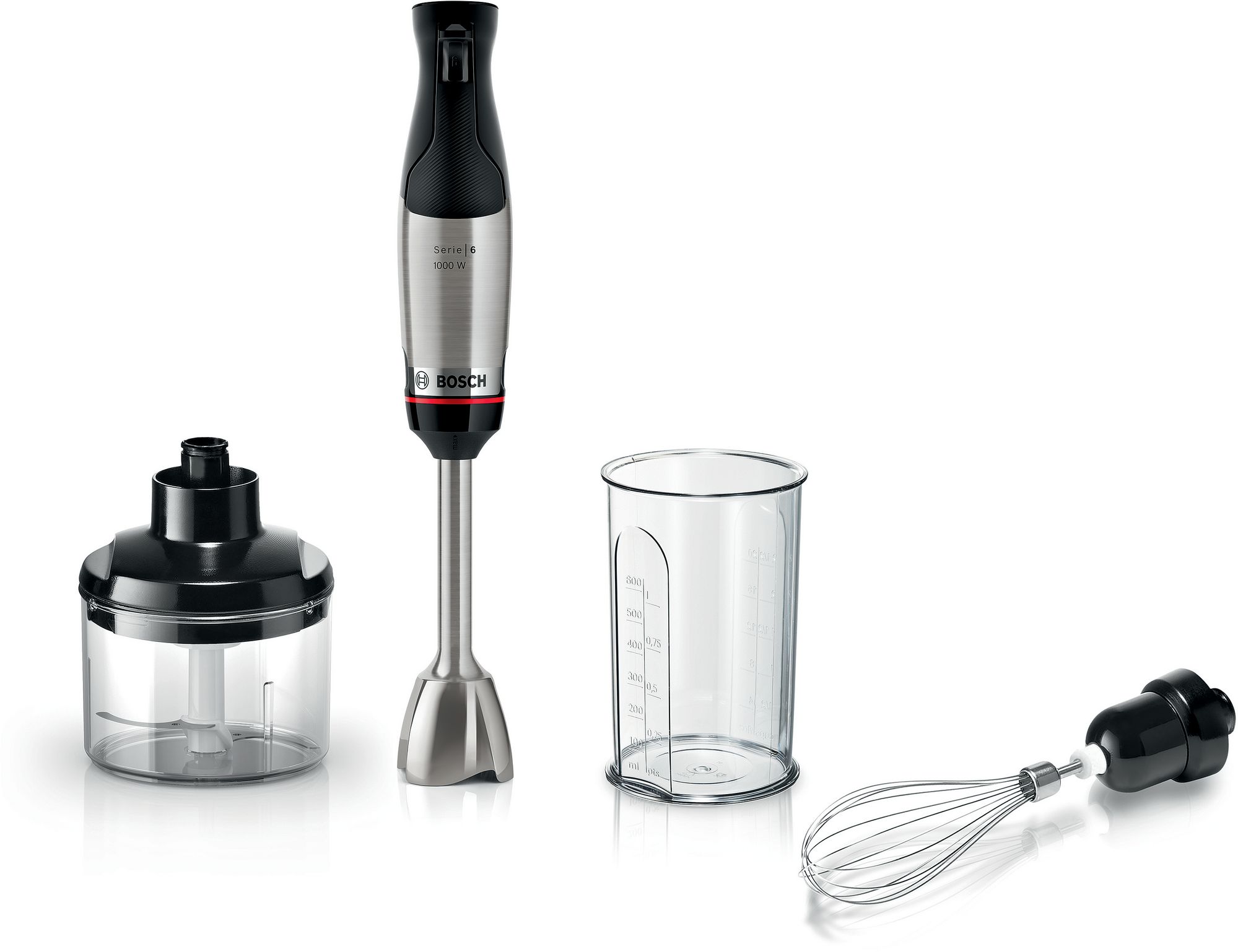 Bosch Serie 6 ErgoMaster MSM6M621 1000W Batidora de mano Bosch Serie 6 ErgoMaster MSM6M621 1000W Batidora de mano