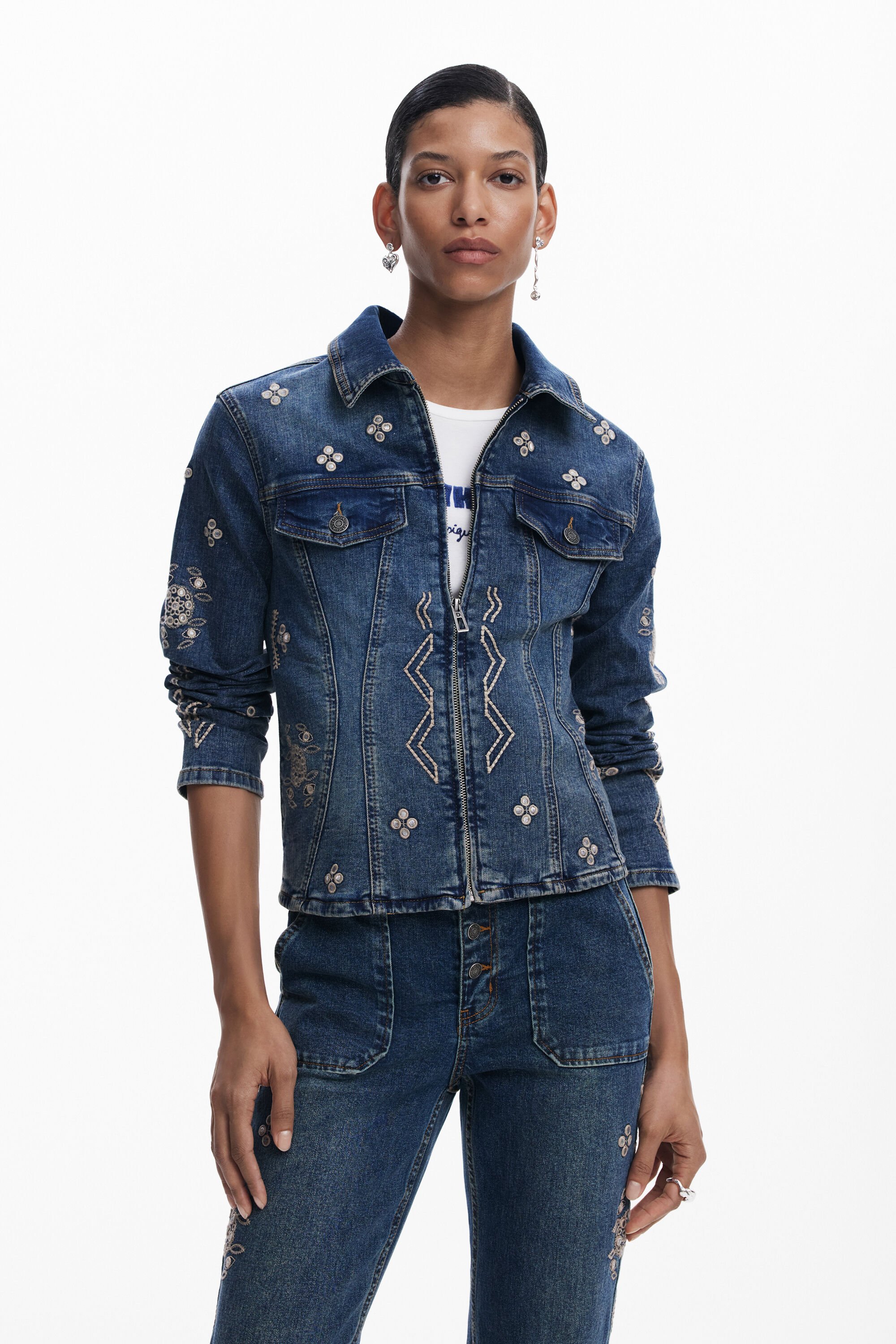 Chaqueta Vaquera Desigual para Mujer
