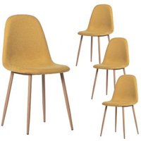 Silla de Comedor Klast Home Nórdico Poliester
