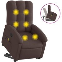Silla de Masaje Reclinable de Tela Silla de Masaje Reclinable de Tela