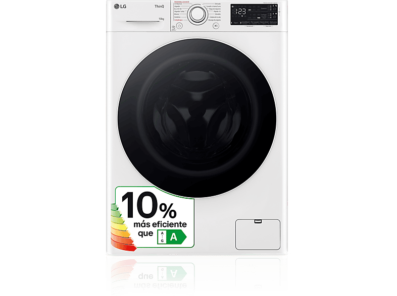 Lavadora LG Serie 550 de 10 kg Carga Frontal