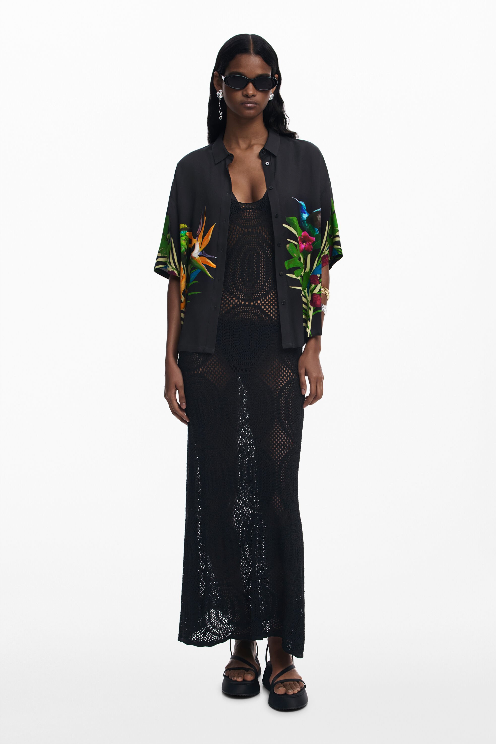 Camisa Hawái Desigual para Mujer