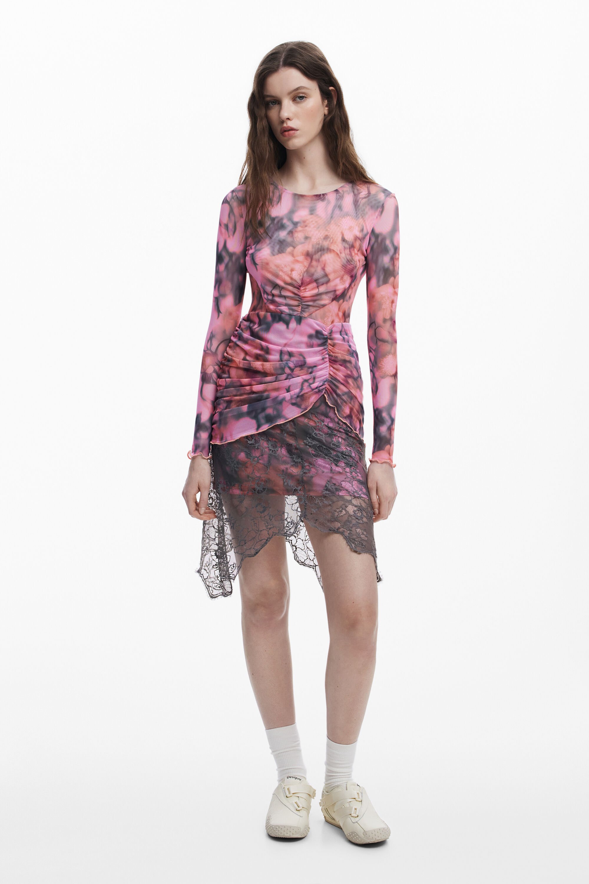 Vestido Asimétrico Desigual Collina Strada
