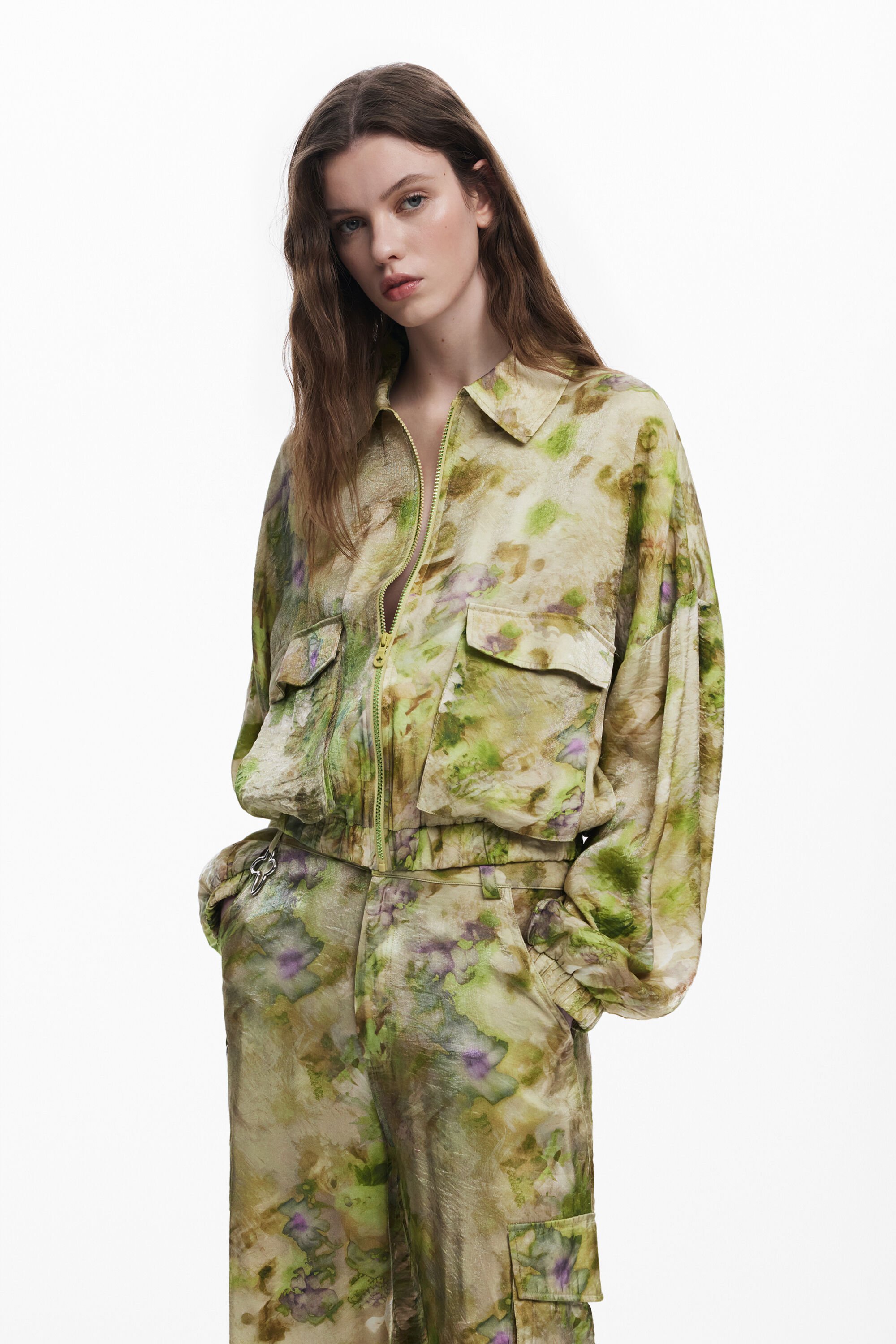 Chaqueta Bomber Desigual Collina Strada para Mujer Chaqueta Bomber Desigual Collina Strada para Mujer