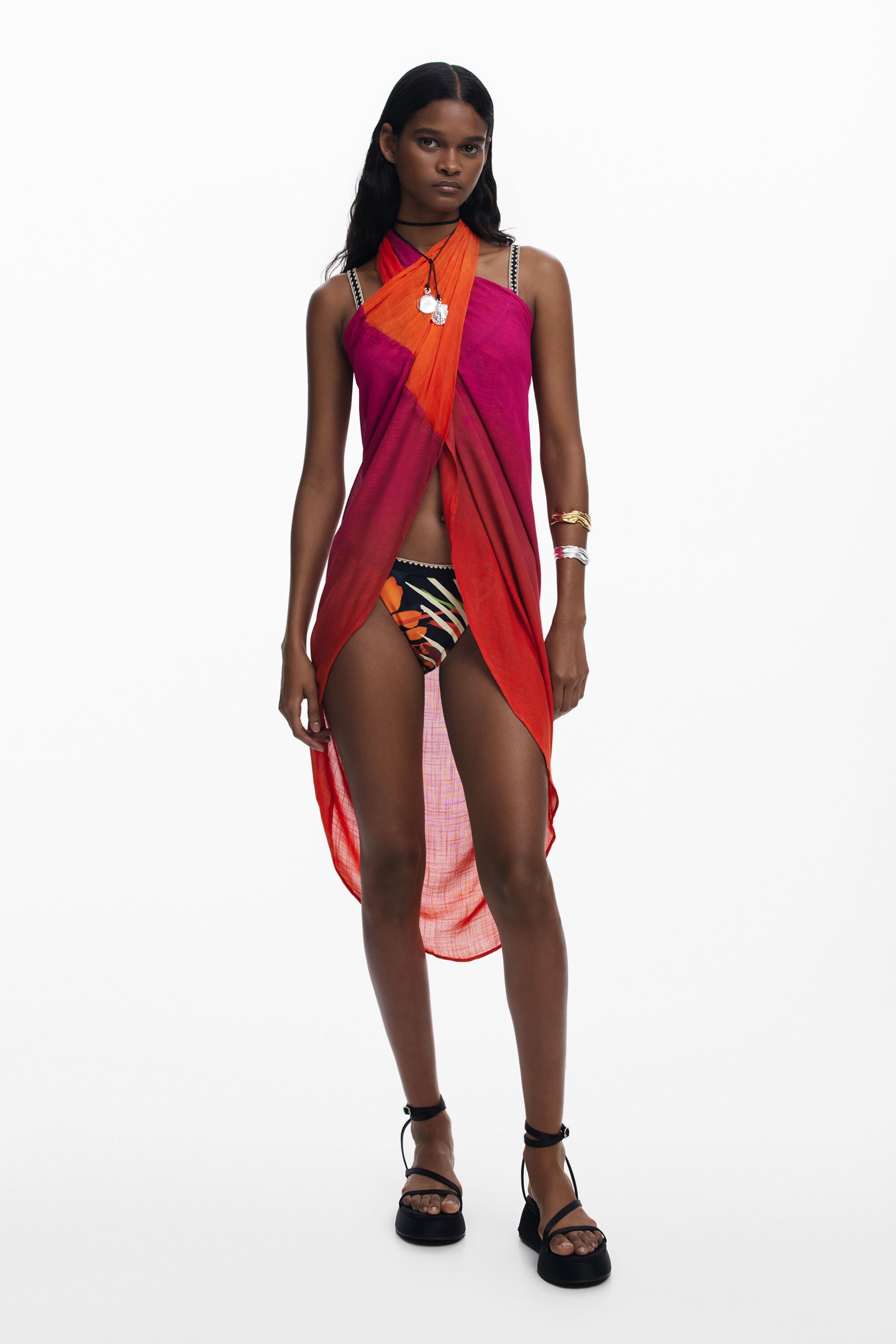 Braguita de Bikini Tropical Desigual para Mujer