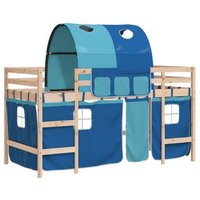 Cama Alta Para Niños Madera Pino 80x200 cm Vidaxl