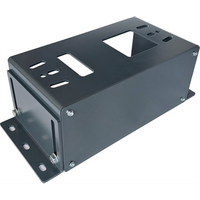 Base de Montaje Zincada Ral7016 para Variadores de Puerta