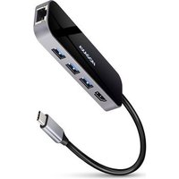 Axagon Hmc-6gl Hub USB con 3 Puertos USB 3.0, 1 Puerto RJ-45 y 1 Puerto HDMI Axagon Hmc-6gl Hub USB con 3 Puertos USB 3.0, 1 Puerto RJ-45 y 1 Puerto HDMI