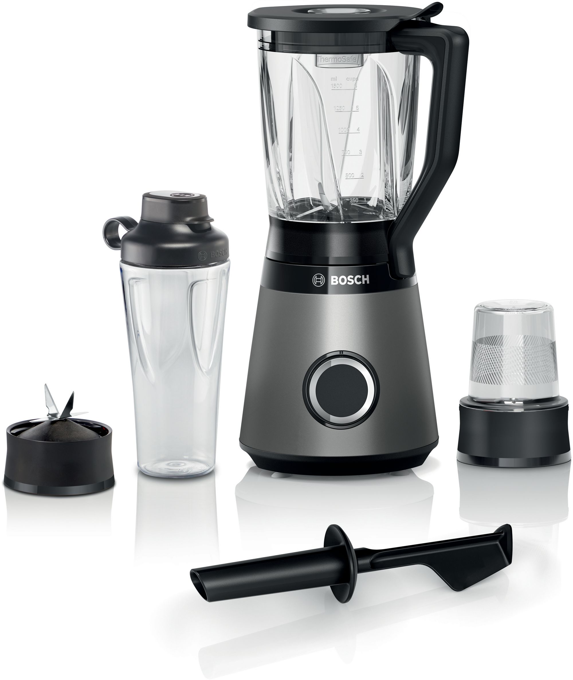 Bosch Serie 4 VitaPower Batidora de Vaso 1200 W MMB6177S Bosch Serie 4 VitaPower Batidora de Vaso 1200 W MMB6177S