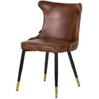 Silla Tapizada Tachuelas Aspen 49x54x82 Cm