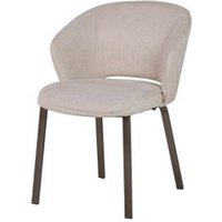 Silla de Poliéster y Metal Dorado Quios