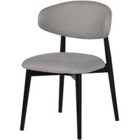 Silla de Poliester con Patas de Madera Roble
