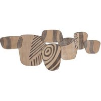 Adorno de Pared de Metal 128x4x53 Cm
