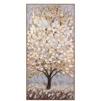 Cuadro Decorativo Árbol Foil 90x4x180 Cm