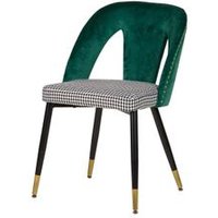 Silla Tachuelas Velvet Stowe 49x54x82 Cm