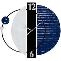 Reloj de Pared Metálico Decorativo 62x6x57 Cm