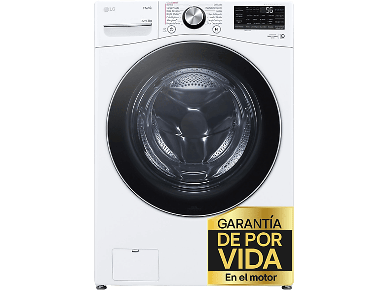 Lavadora Carga Frontal LG F0P3CYV2W 20 kg Lavadora Carga Frontal LG F0P3CYV2W 20 kg