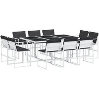 Juego De Comedor De Jardín 11 Piezas