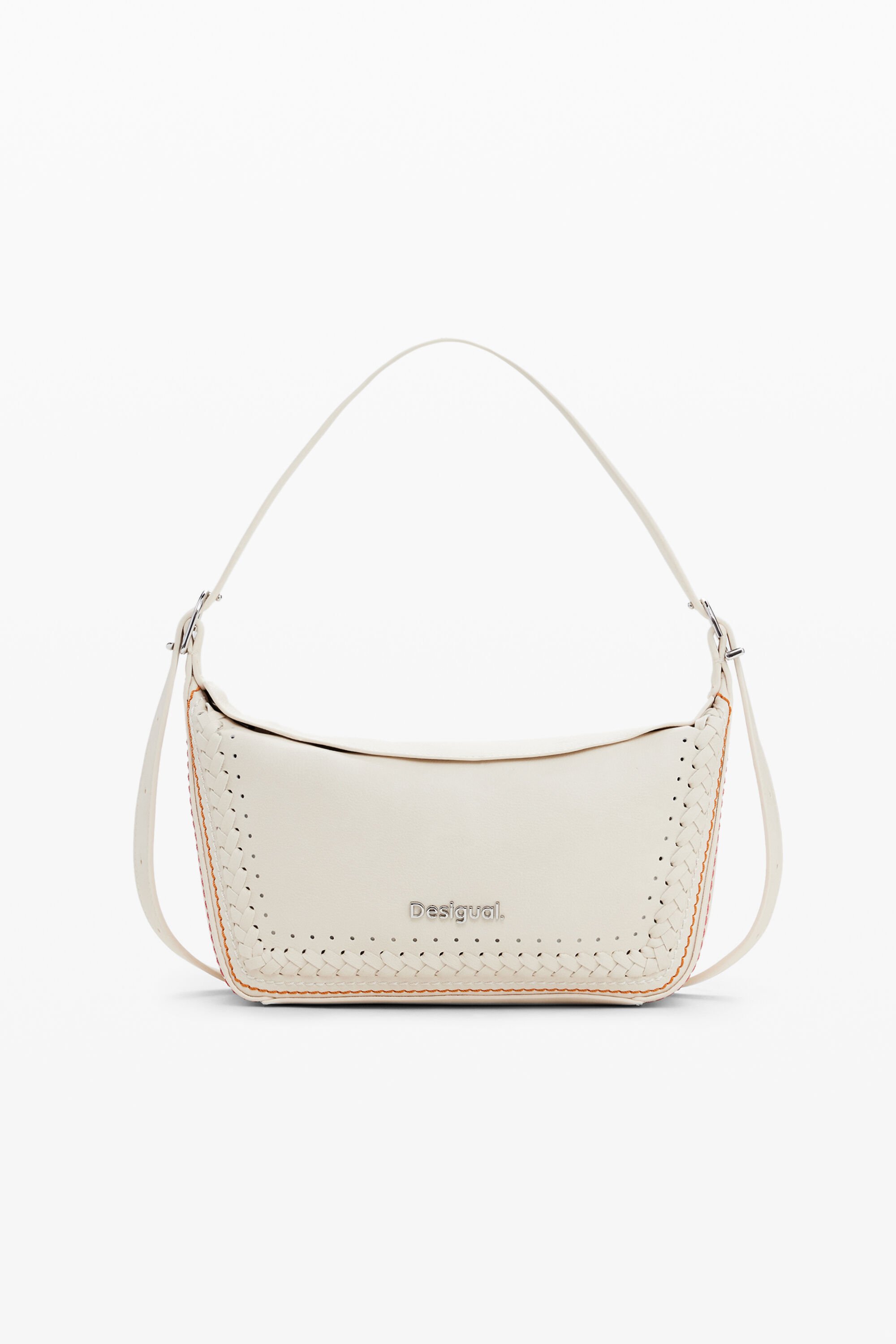 Bolso Desigual para hombre con detalles trenzados