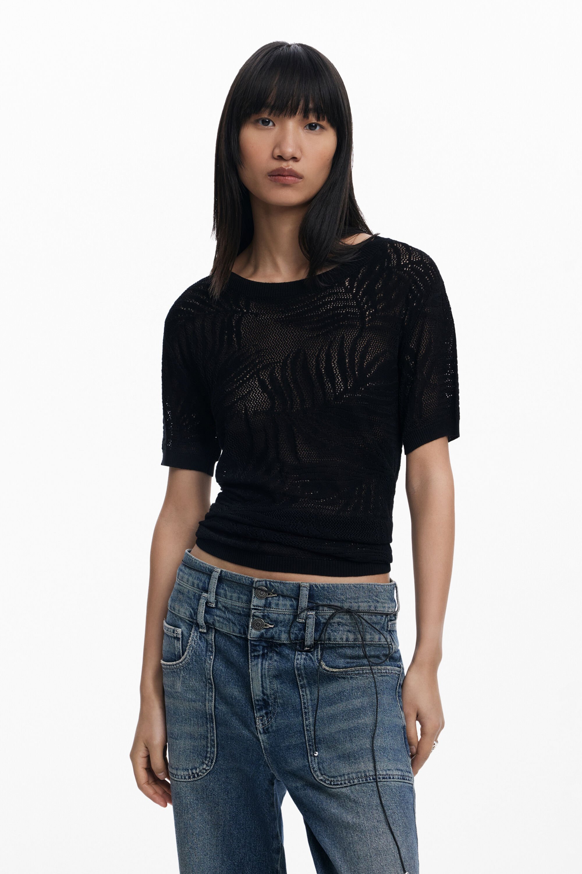 Desigual Camiseta Tricot Calados