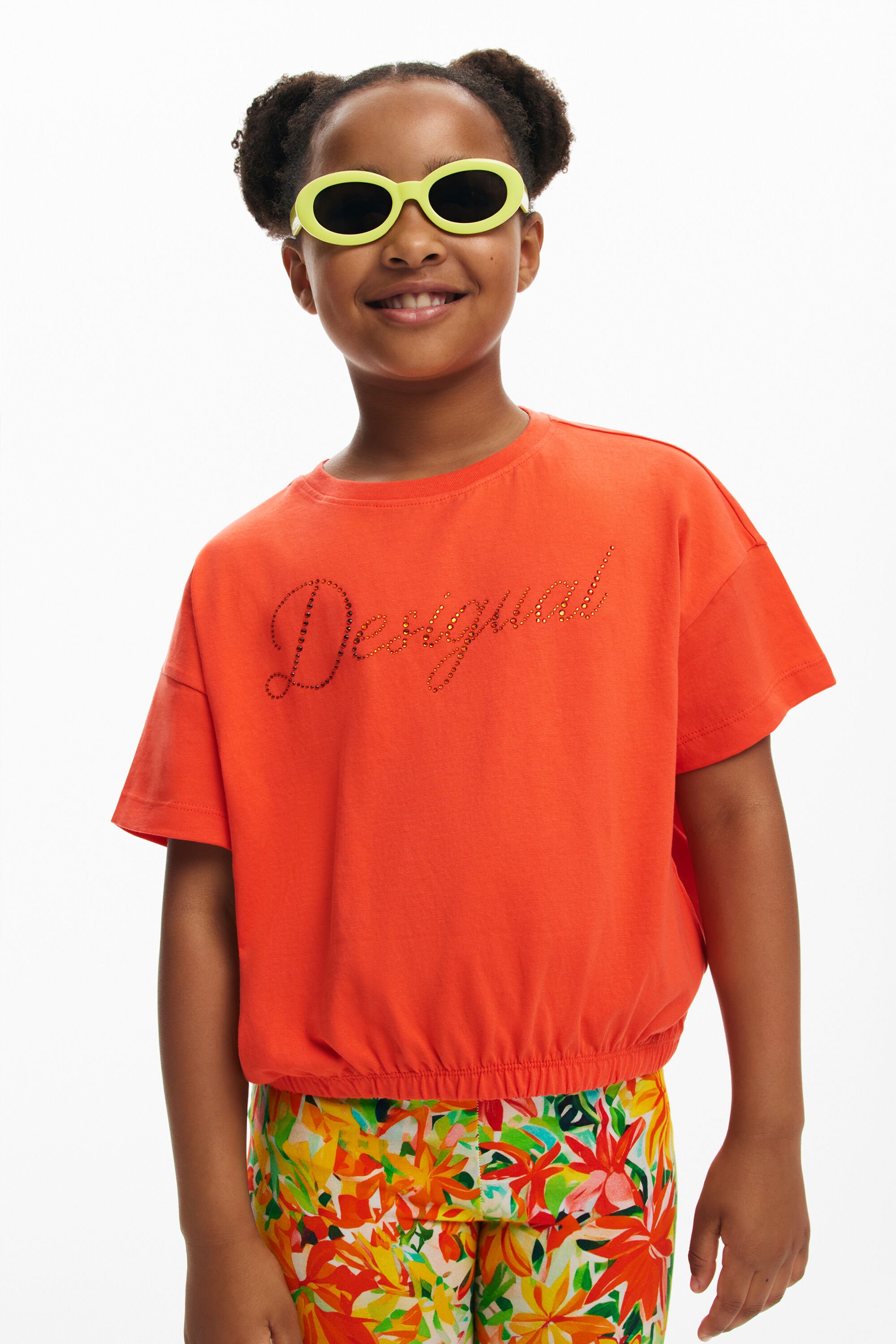 Camiseta Desigual con Strass