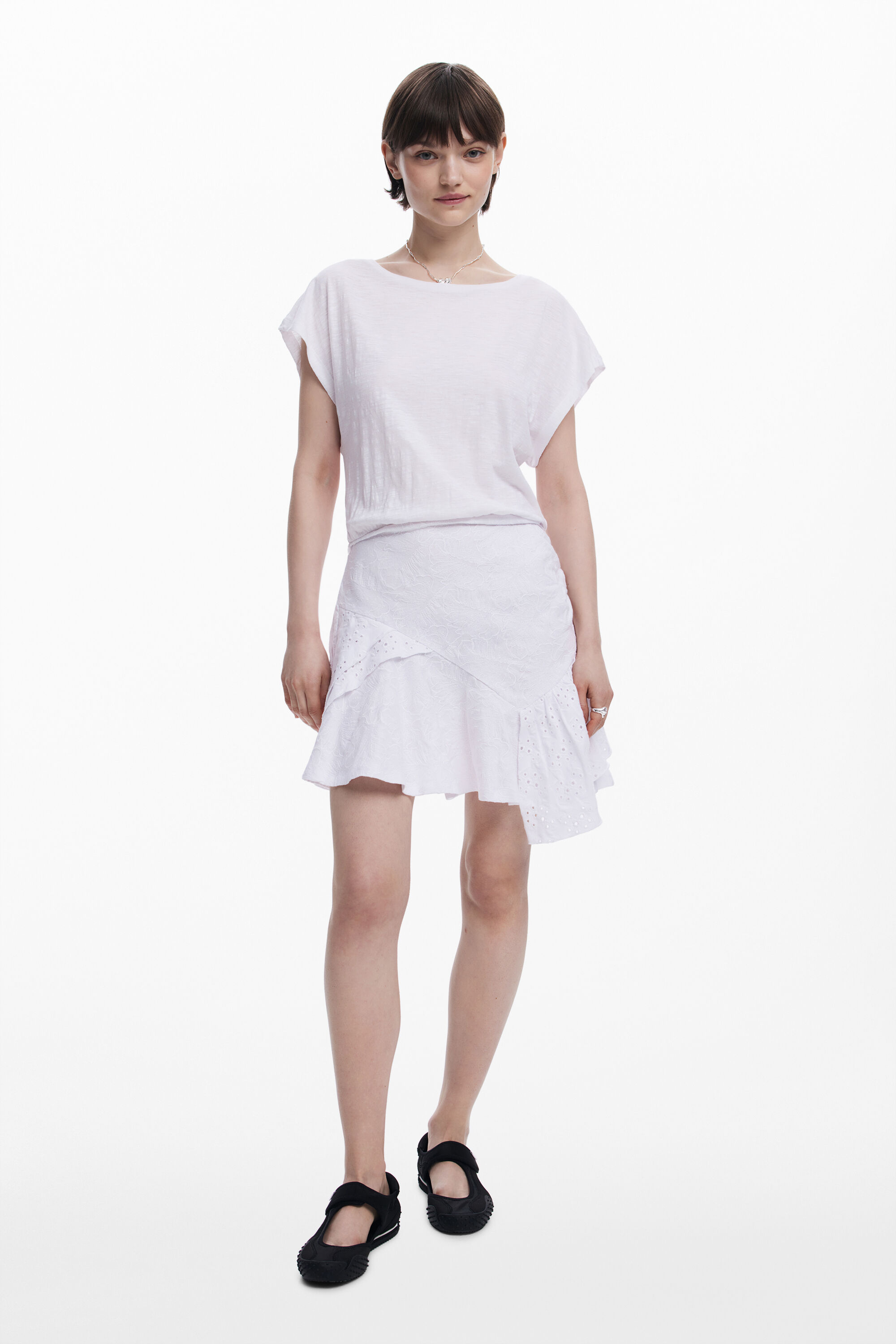 Vestido corto combinado Desigual