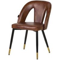 Silla Tachuelas Pu 49x54x82 Cm