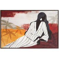 Cuadro Africana 50% Pintado a Mano 123x4x83 cm