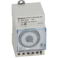 Interruptor Horario Programable Analógico Legrand 412812