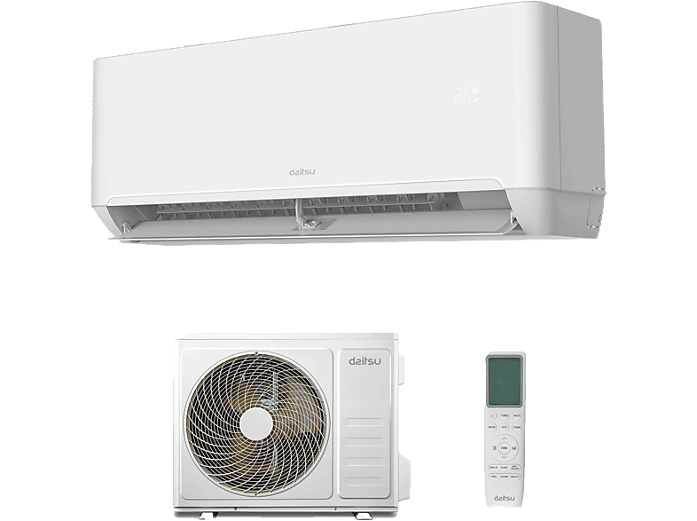 Aire Acondicionado Daitsu DS-9KTP-4 Mural Artic