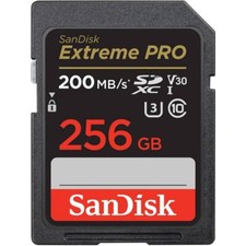 Tarjeta SanDisk Extreme PRO SDHC 256GB UHS-I U3 V30