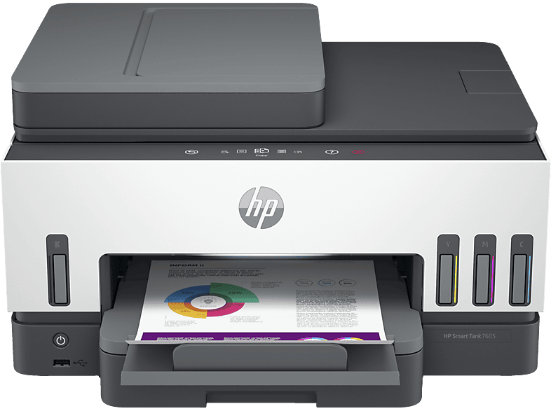 Impresora Multifunción HP Smart Tank 7605