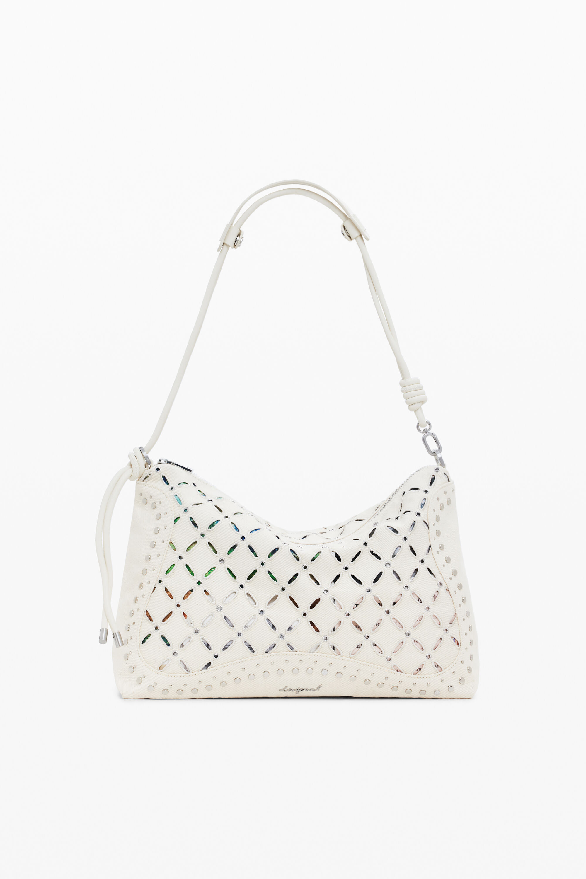 Bolso bandolera Desigual troquelado mediano