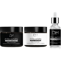 Sérum Facial, Crema De Día Y Crema De Noche De Colágeno