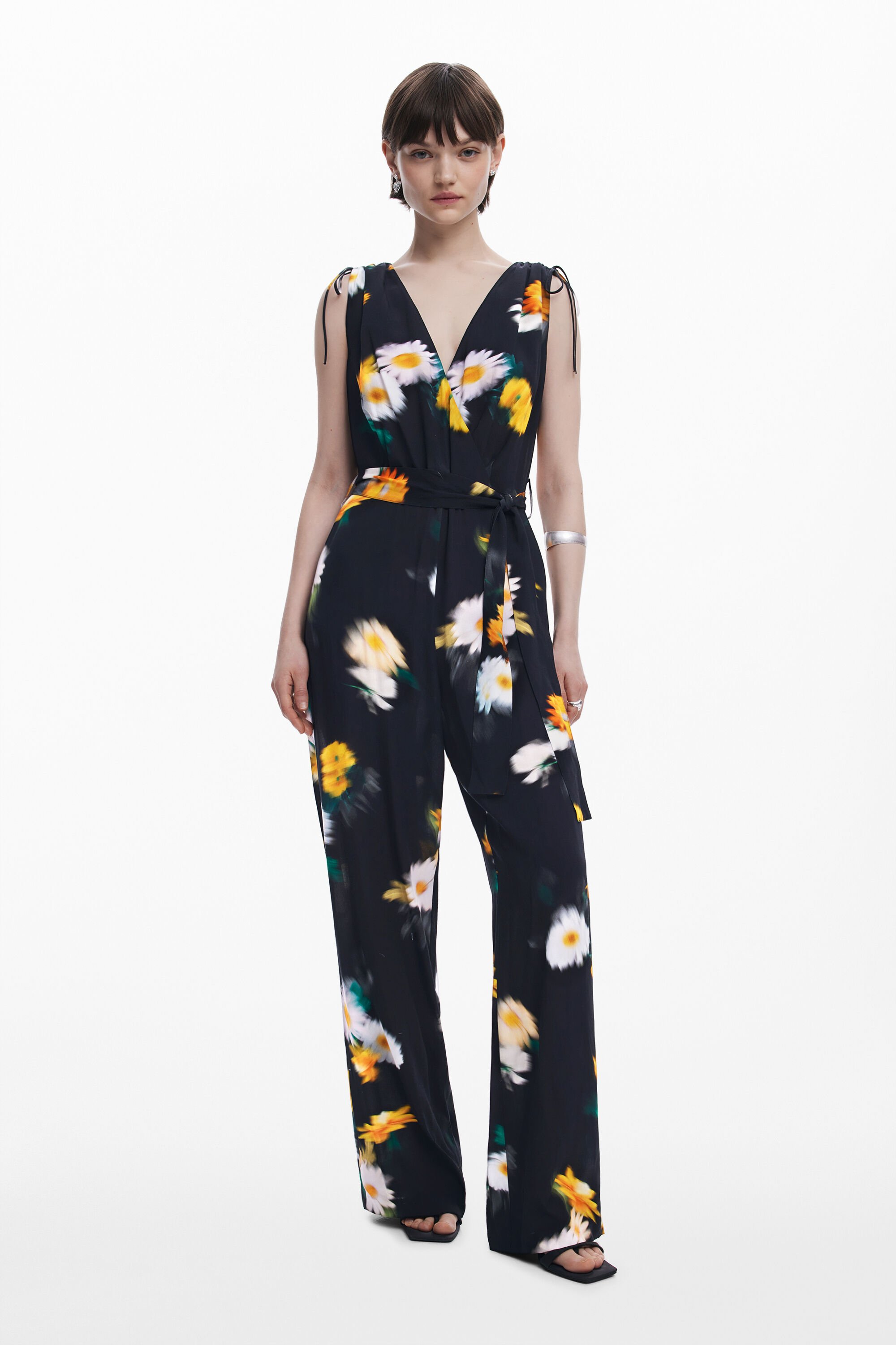 Desigual Mono Largo Flores FEHOMBRE