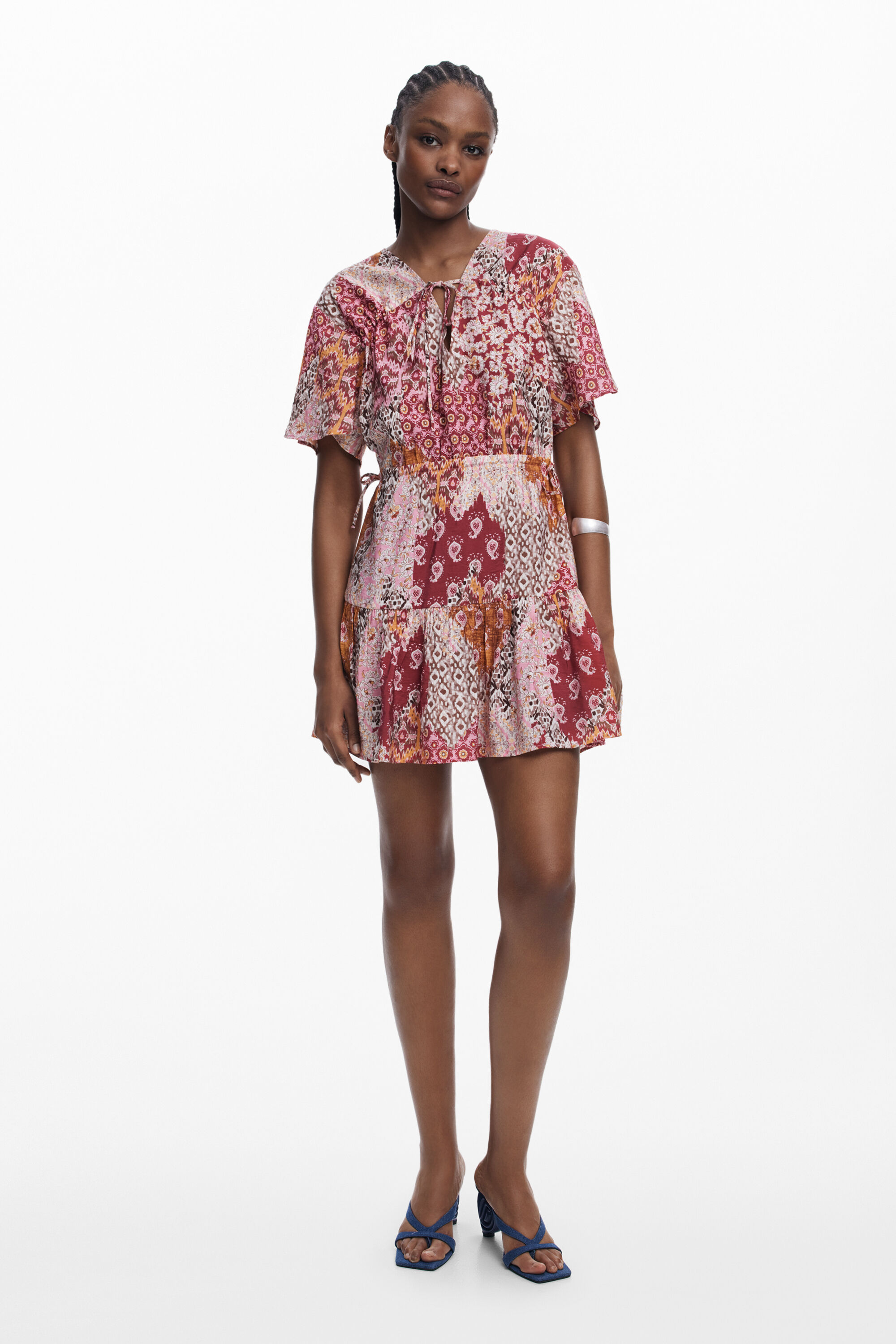 Vestido Desigual Boho Corto