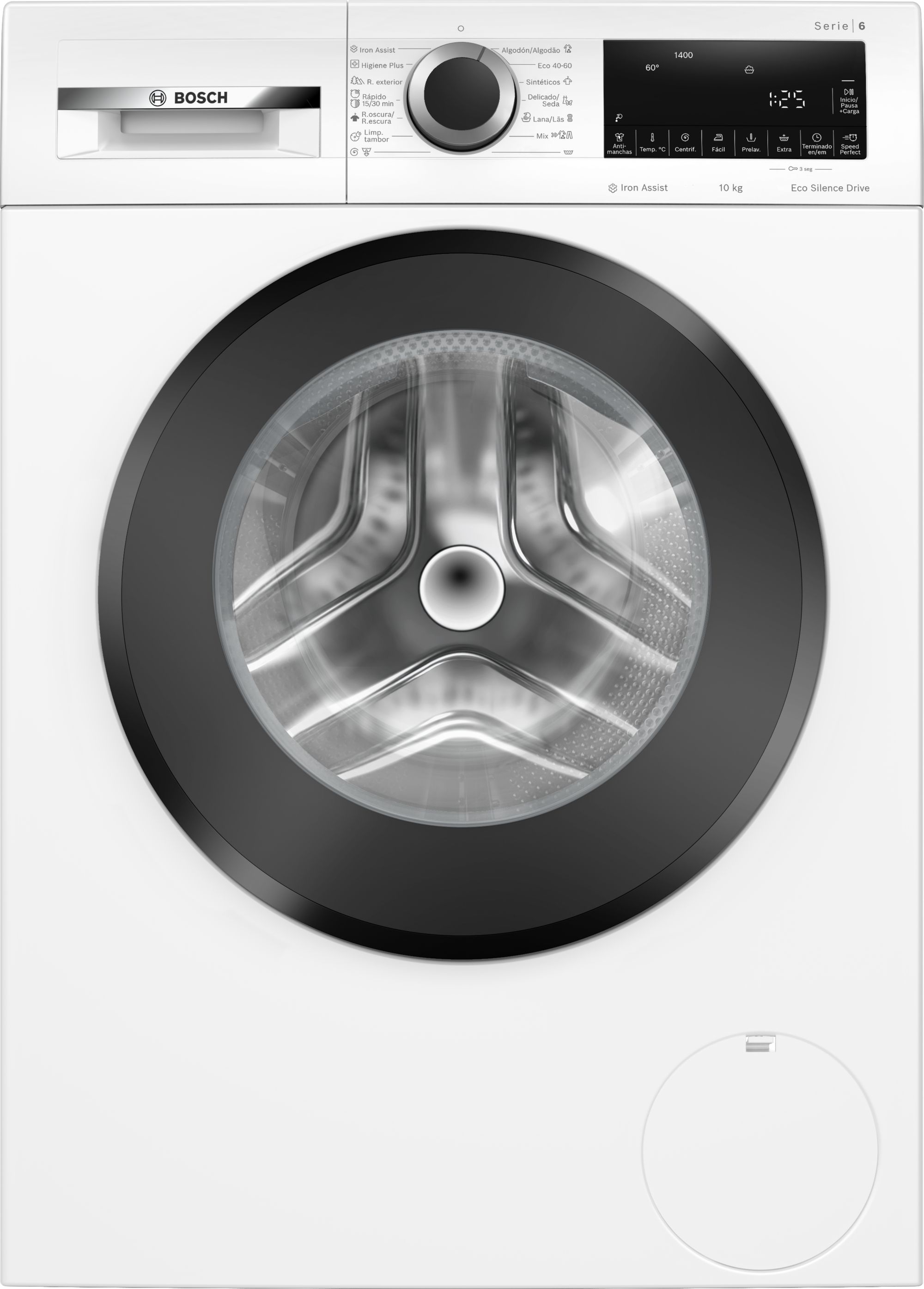 Bosch Serie 6 Lavadora de carga frontal 10 kg 1400 rpm WGG254Z5ES Bosch Serie 6 Lavadora de carga frontal 10 kg 1400 rpm WGG254Z5ES