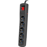 Regleta De Protección Arcon R5 Con 5 Enchufes Y Cable De 5 M