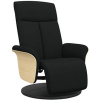Sillón Reclinable con Reposapiés de Tela