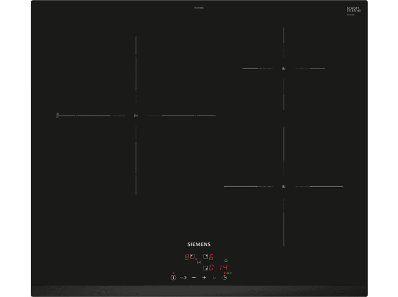 Placa de inducción Siemens EH631BJB6E 60cm
