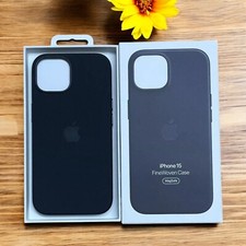 Funda MagSafe Original Apple iPhone 15 Tejido Fino
