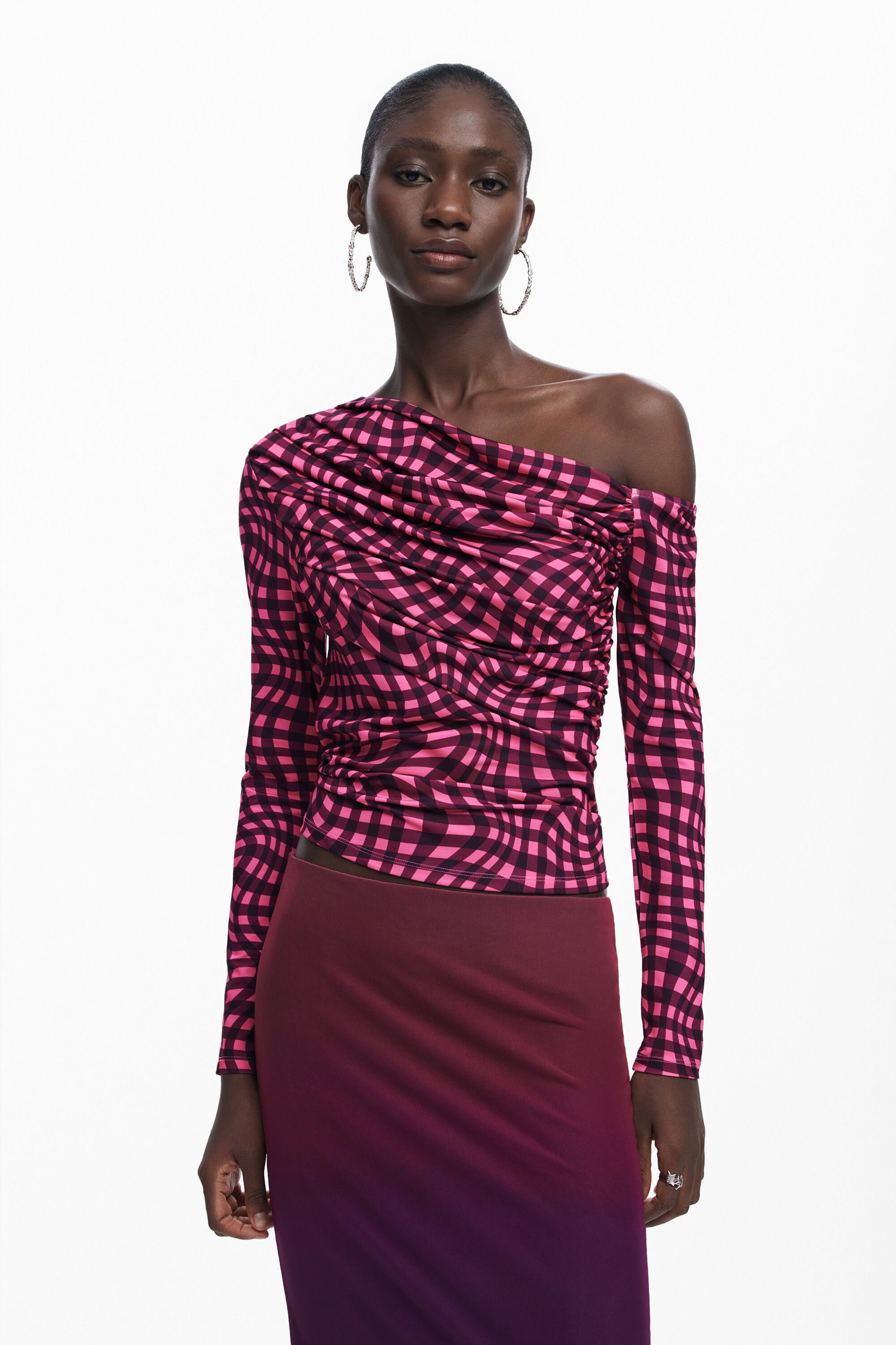 Desigual Camiseta Asimétrica