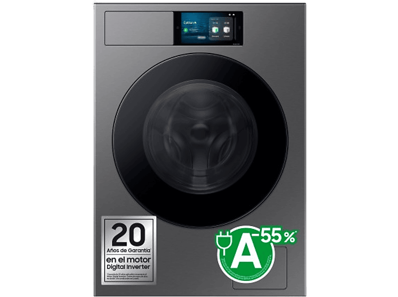 Lavadora Samsung WF90F09C4SU3 9 kg Carga Frontal