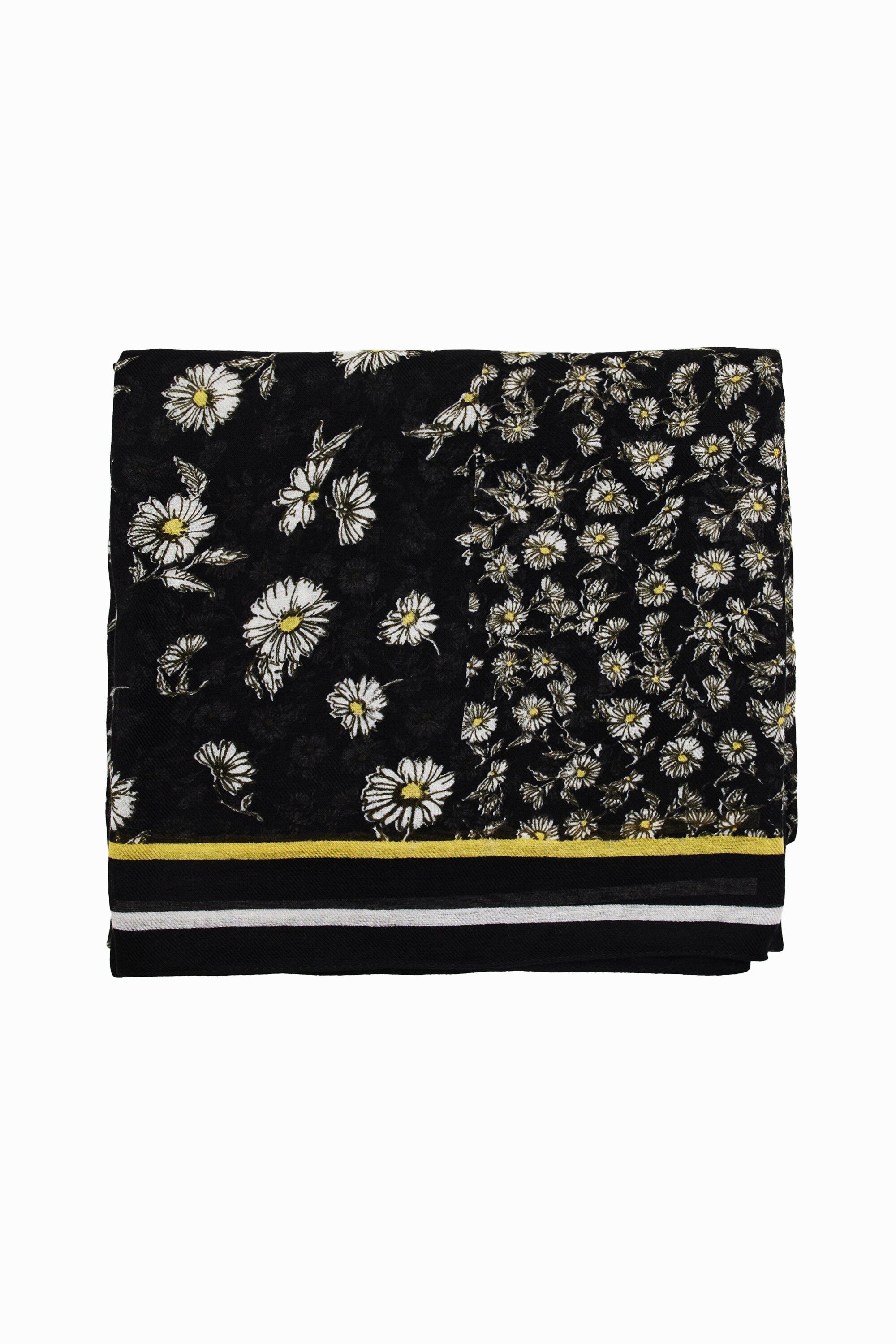Foulard Desigual con parche de margaritas para hombre