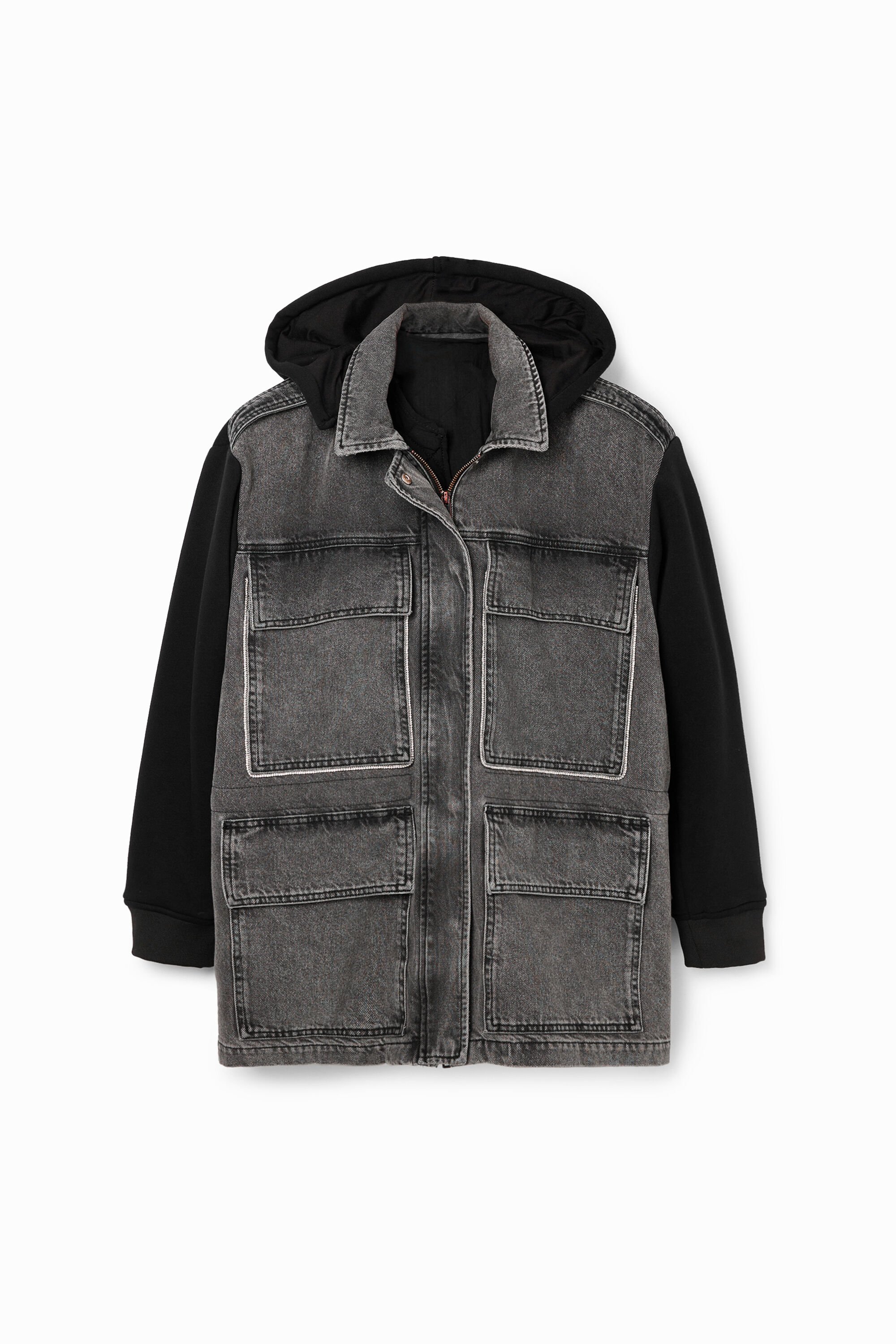 Desigual Chaqueta híbrida 2 en 1 para hombre