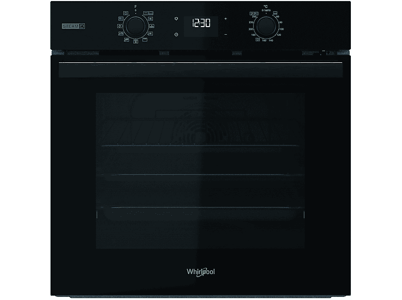 Horno Whirlpool OMSR58RU1SB Multifunción Pirolítico y por Agua 71 L Smart Clean