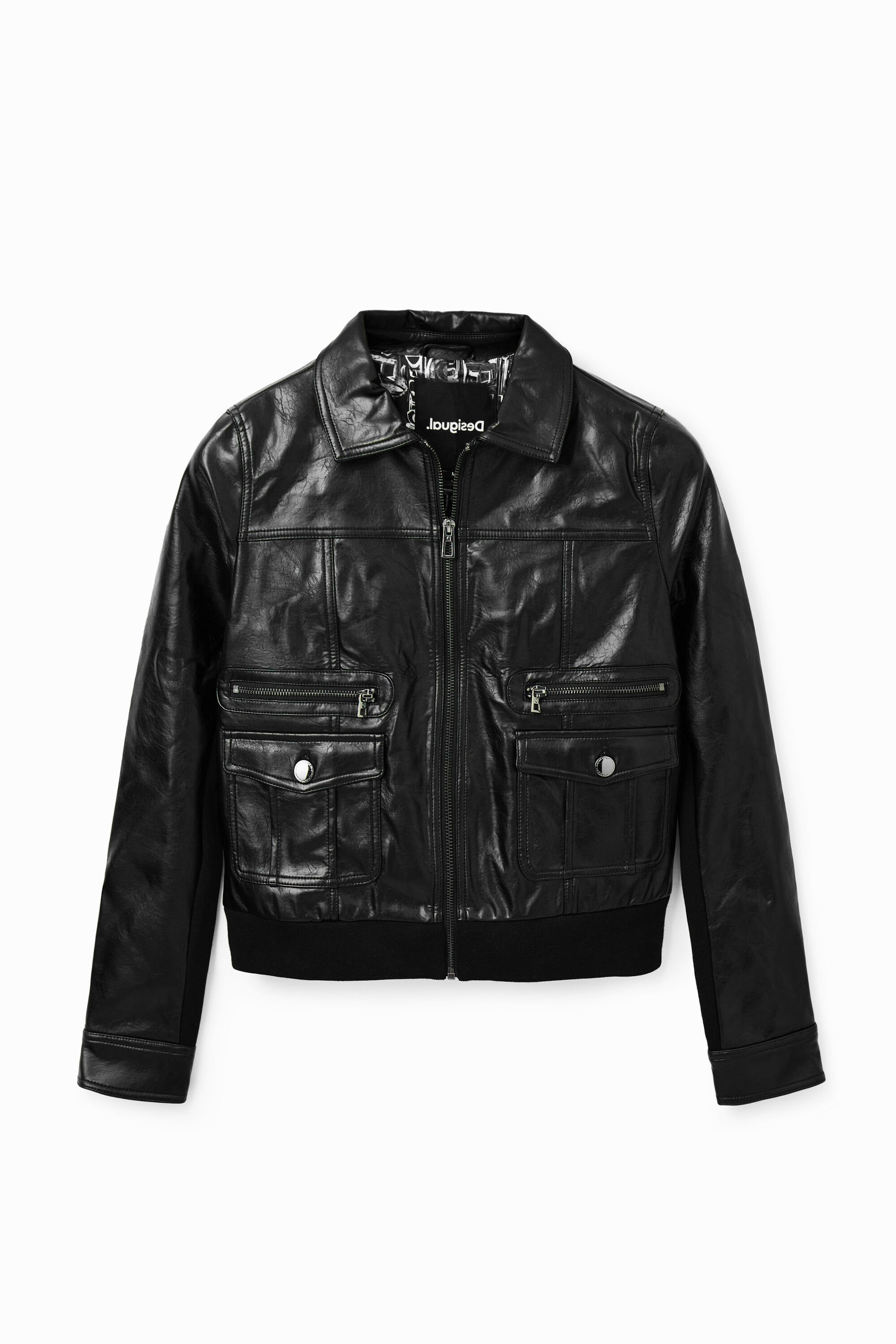 Chaqueta retro Desigual con bolsillos