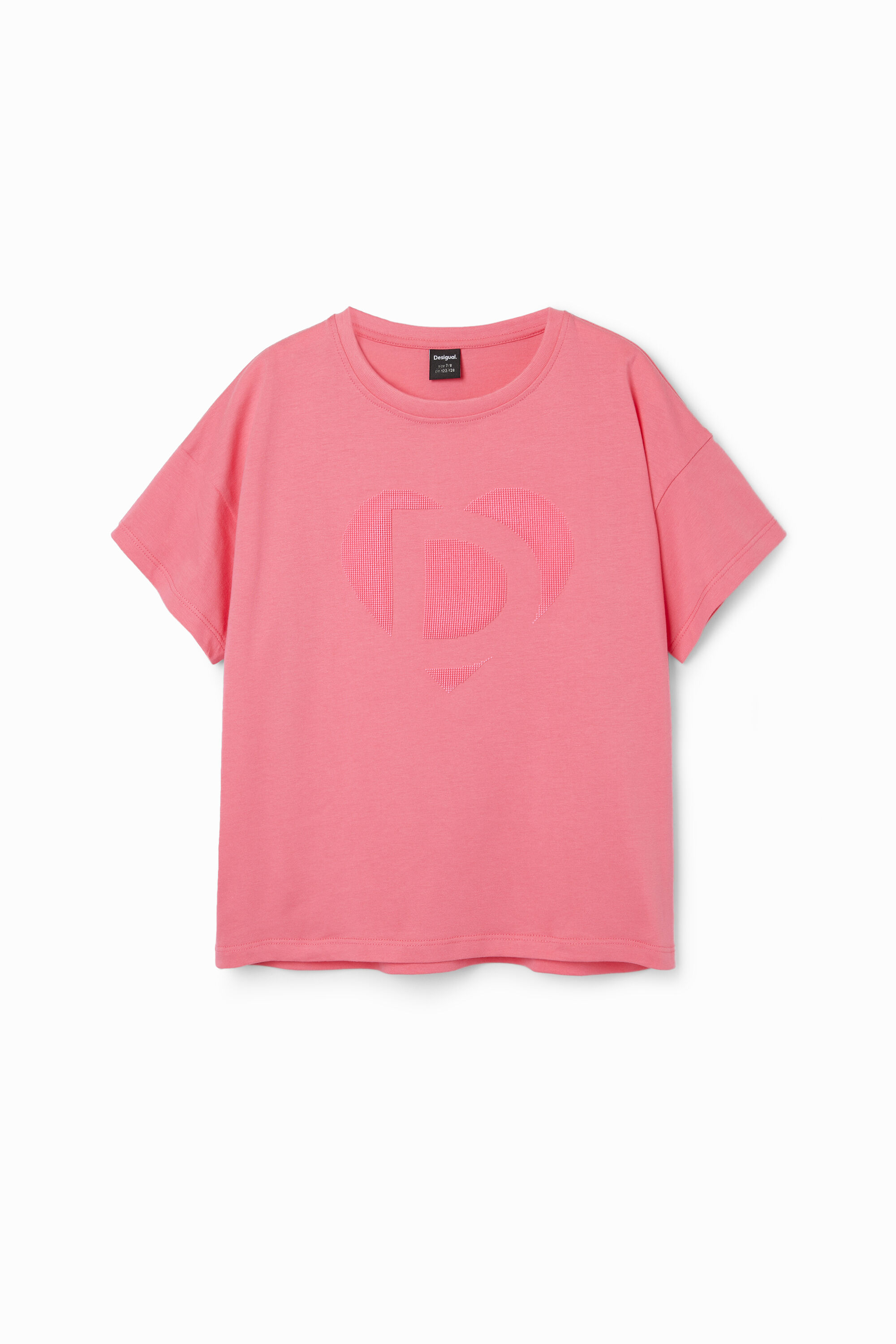Camiseta Desigual Imagotipo Relieve Hombre